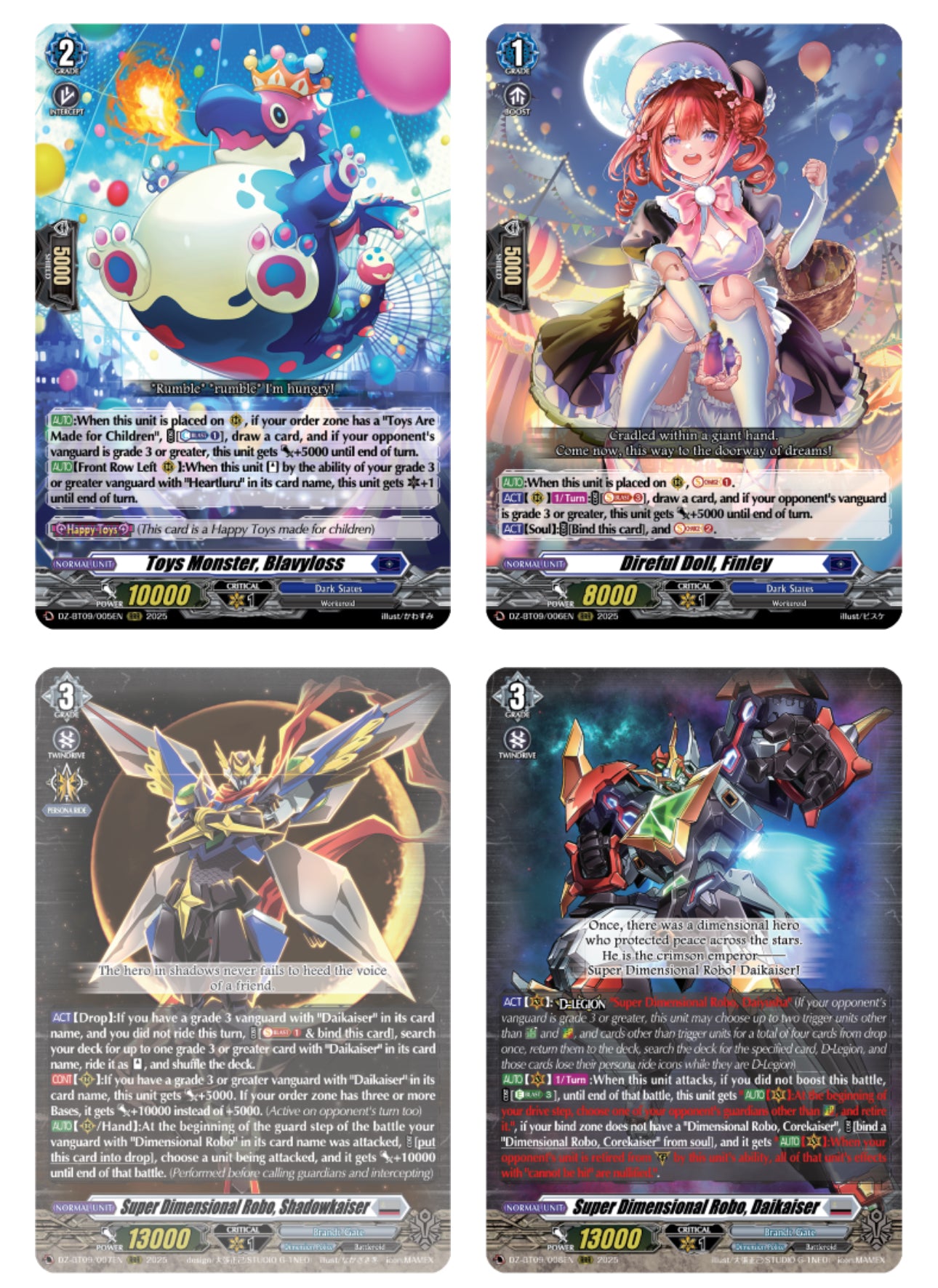Bushiroad Vanguard TCG Super Brave Detonation – Booster Box Original Sellado-16 sobres