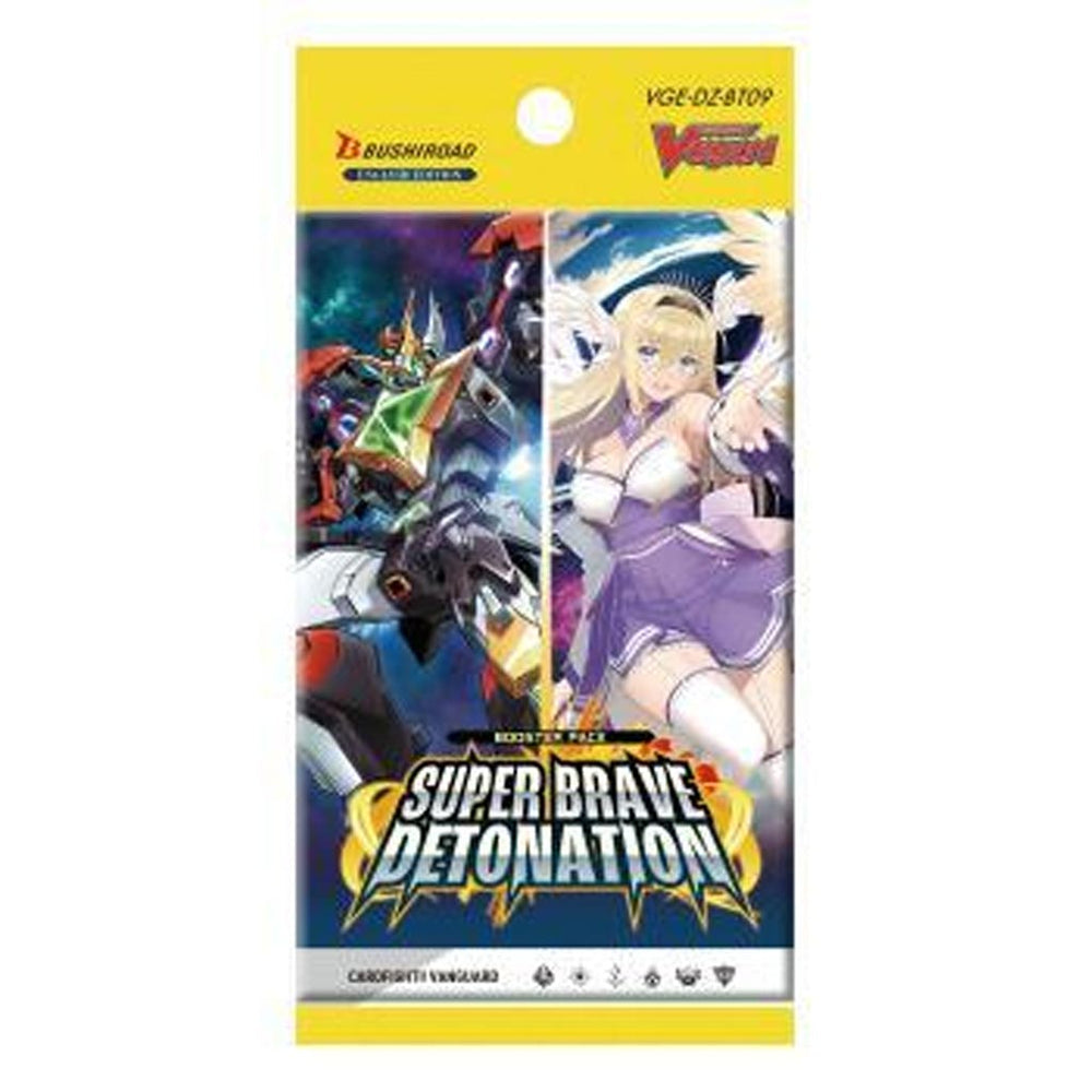 Bushiroad Vanguard TCG Super Brave Detonation – Booster Box Original Sellado-16 sobres