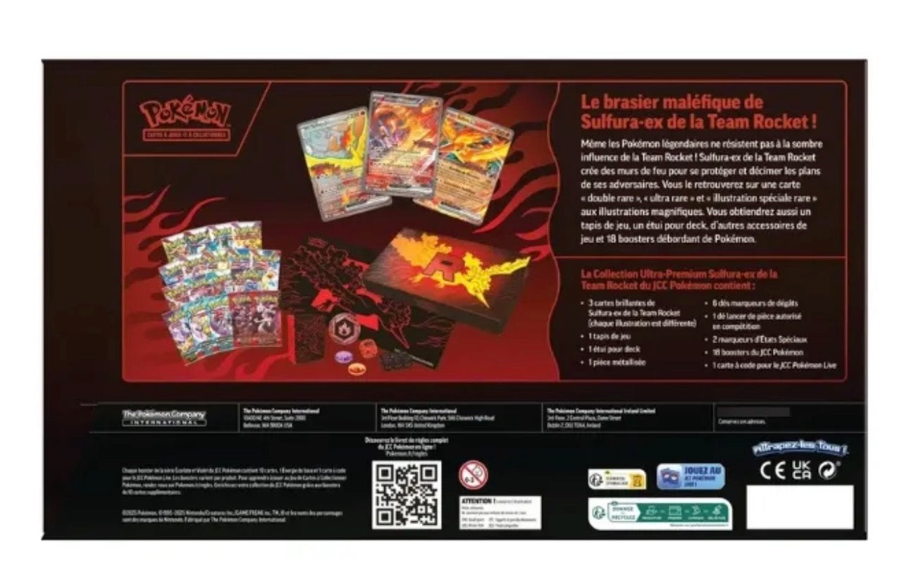 Ultra Premium Collection – Team Rockets Moltres EX Inglés