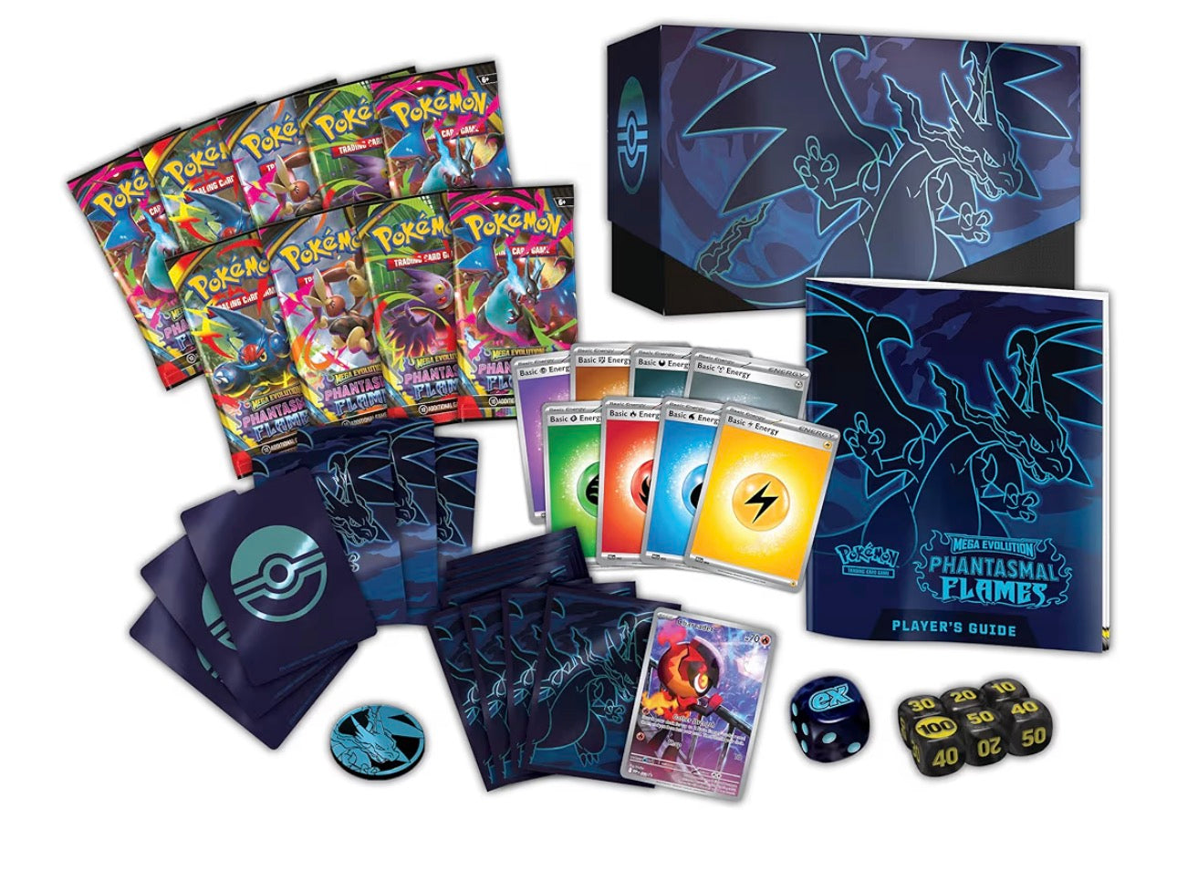 Pokémon TCG Phantasmal Flames Elite Trainer Box (INGLÉS) – ETB