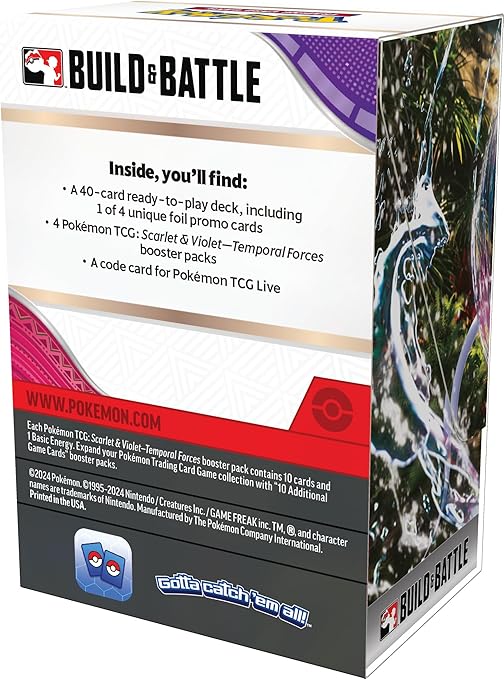 Pokemon TCG Temporal Forces Build & Battle