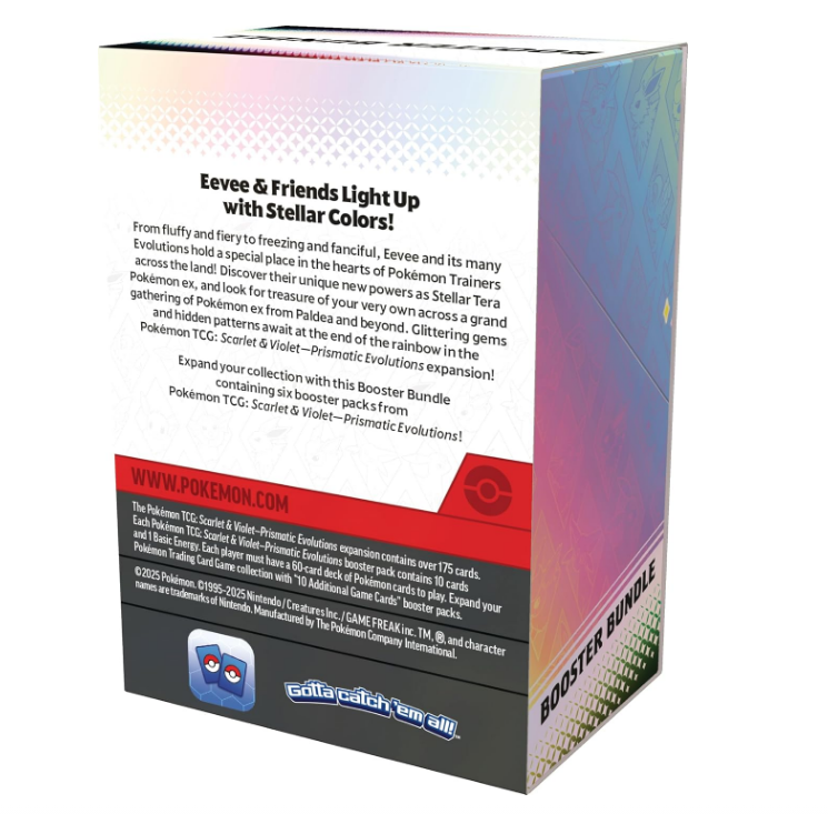 Booster Bundle Prismatic Evolutions – Inglés (Pokémon TCG)