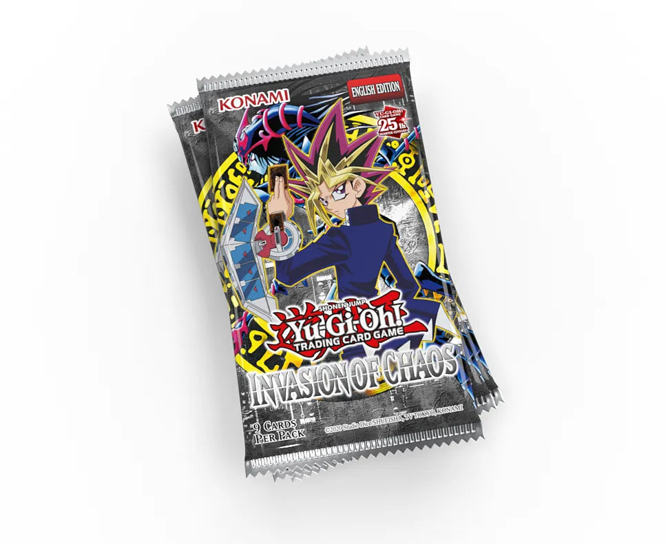 Yu-Gi-Oh! TCG Invasion of Chaos – Booster Box (24 Sobres en Inglés) | Caja de Expansión Original 25 Aniversario