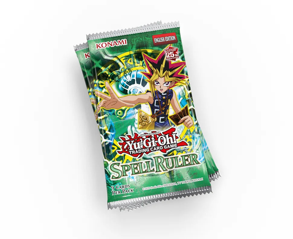 Yu-Gi-Oh! TCG Spell Ruler – Booster Box (24 Sobres en Inglés) | Caja de Expansión Original 25 aniversario