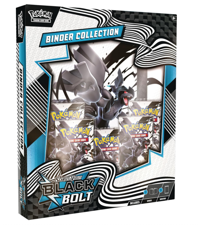 Pokémon TCG Black Bolt – Binder Collection Oficial