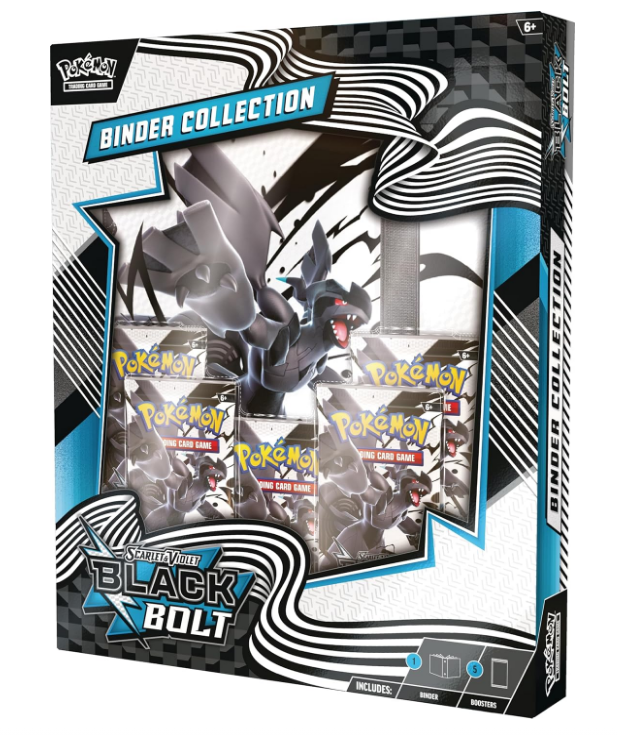 Pokémon TCG Black Bolt – Binder Collection Oficial
