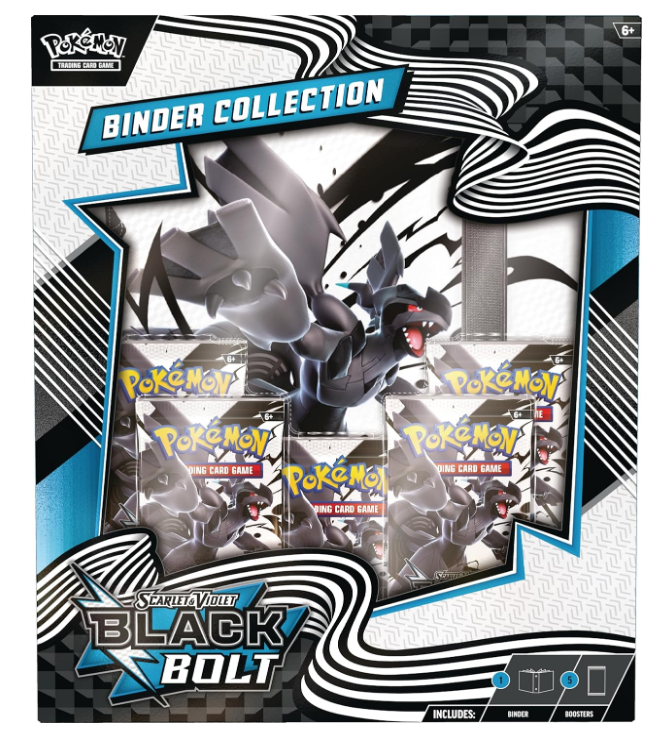 Pokémon TCG Black Bolt – Binder Collection Oficial