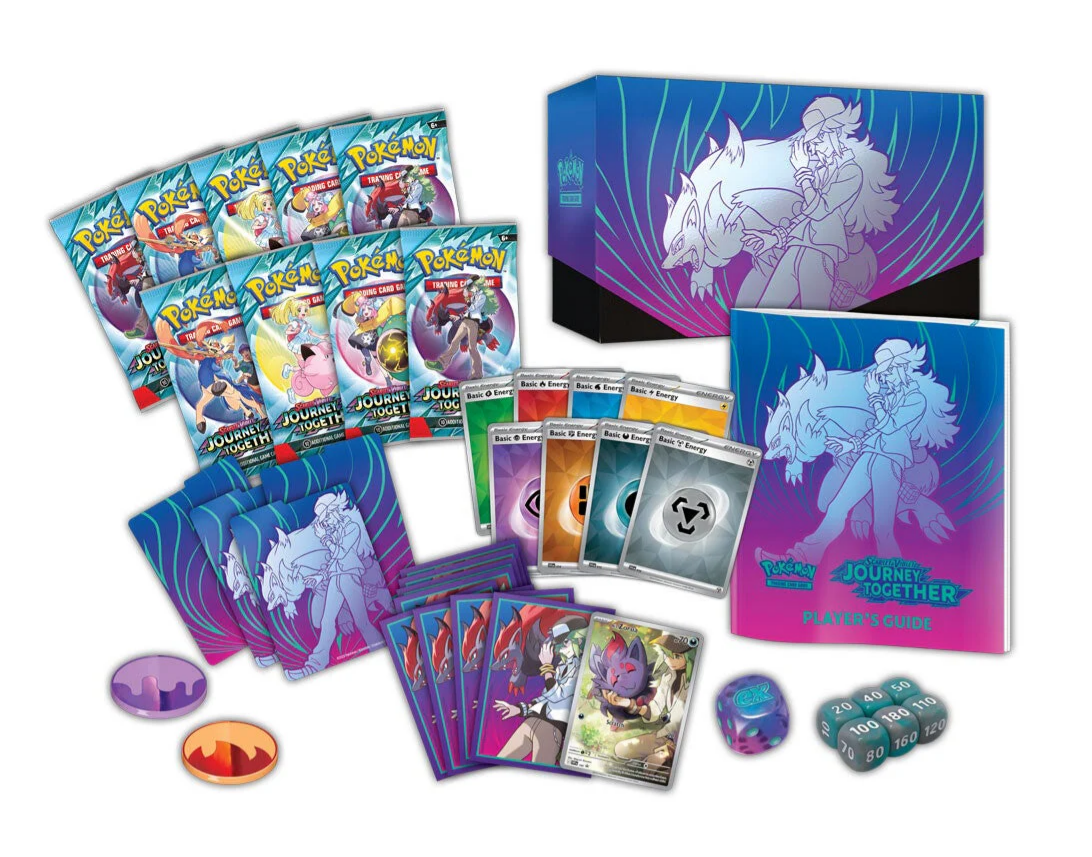 okémon TCG Aventuras Compartidas Elite Trainer Box | Journey Together en Español