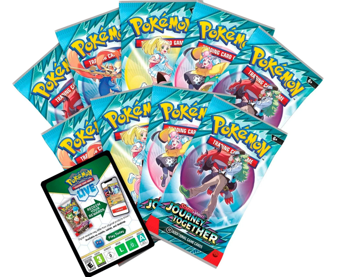 okémon TCG Aventuras Compartidas Elite Trainer Box | Journey Together en Español