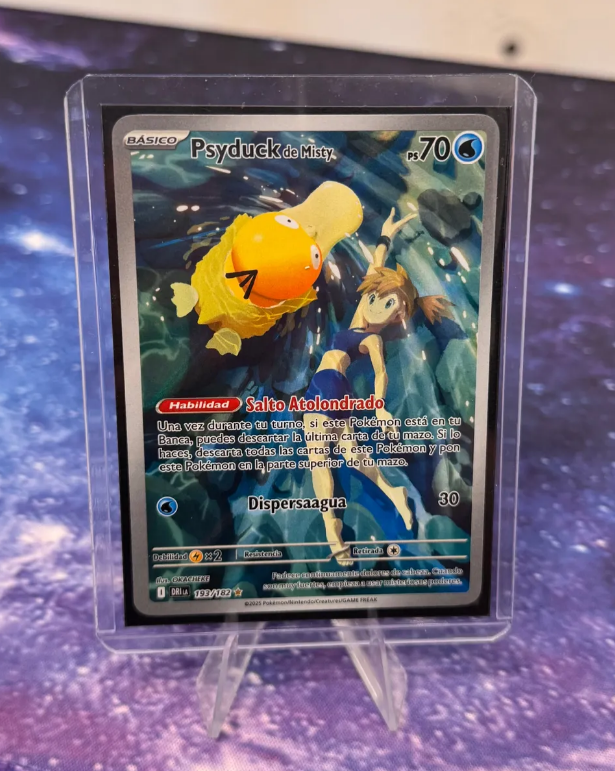 Carta Pokemon Tcg Psyduck De Misty 193/182 Español