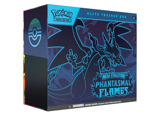 Pokémon TCG Phantasmal Flames Elite Trainer Box (INGLÉS) – ETB