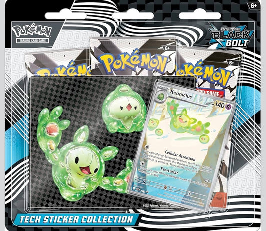 Tech Sticker Collection Pokémon TCG Black Bolt - inglés