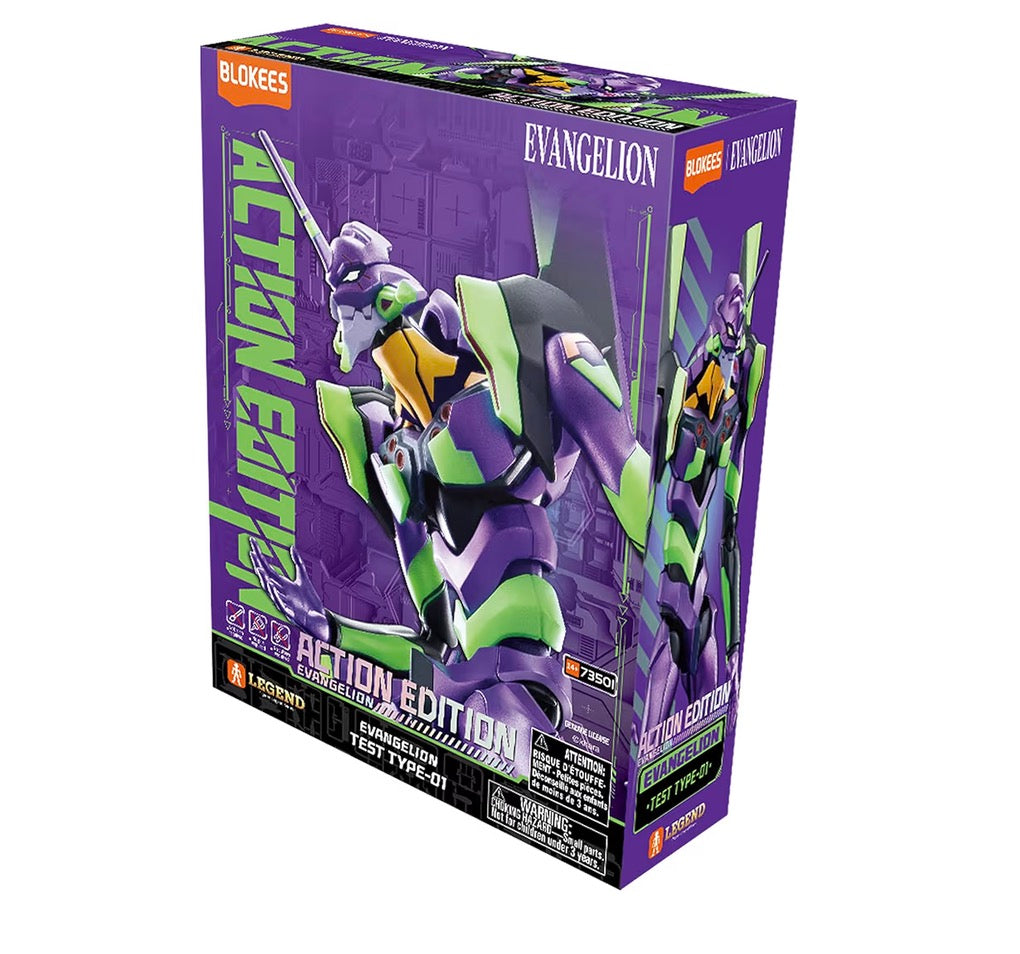 Evangelion Unit Eva 01 - Blokees - Action Edition