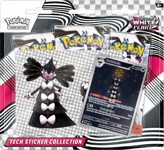 Tech Sticker Collection Pokémon TCG White Flare en Inglés