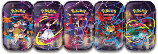 Pokemon TCG - Mega Evoluciones - Mini Lata -Mini tin- Aleatoria En Español LA Megaheroes