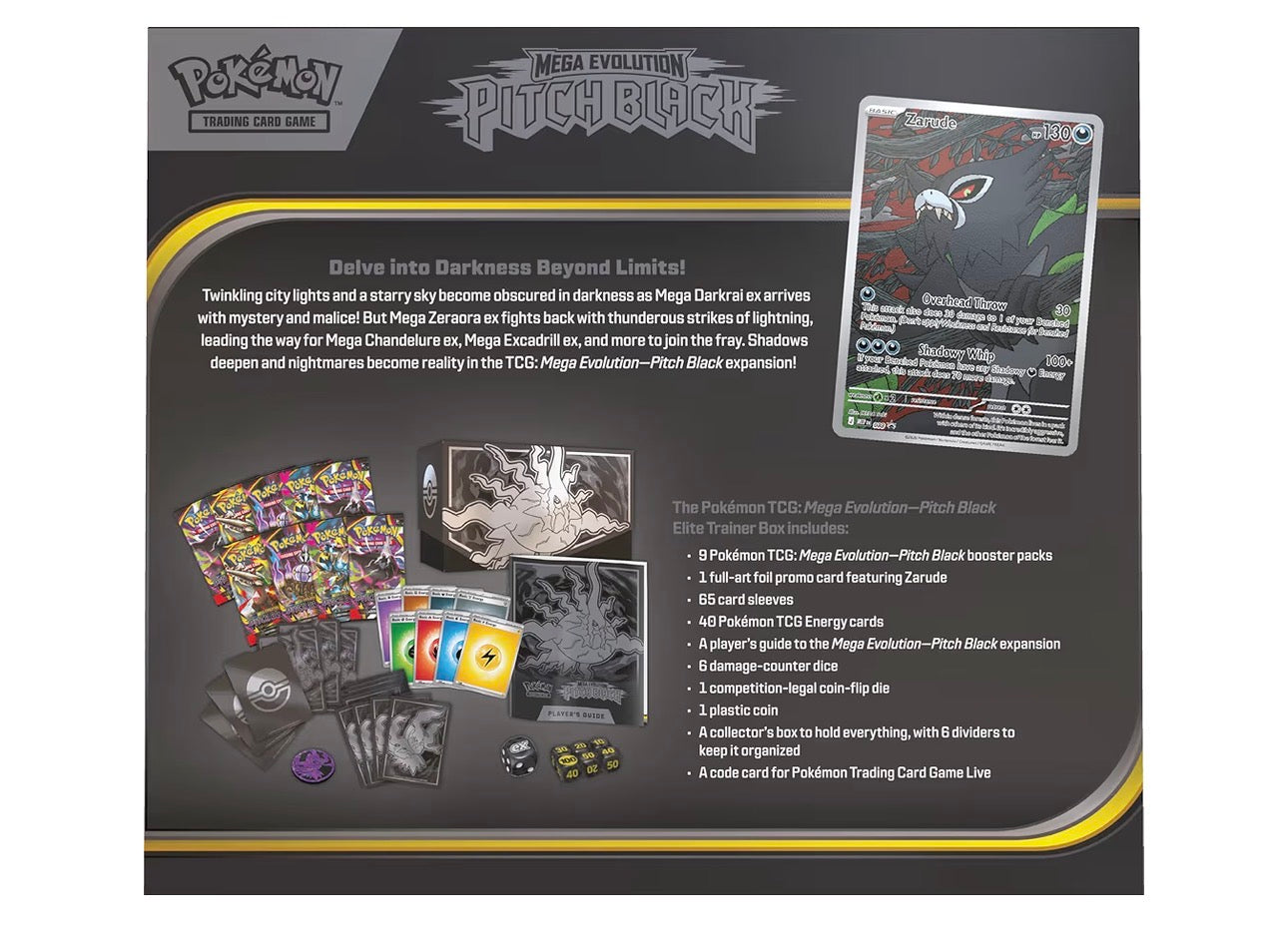 Pokemon TCG | Pitch Black | inglés | ETB