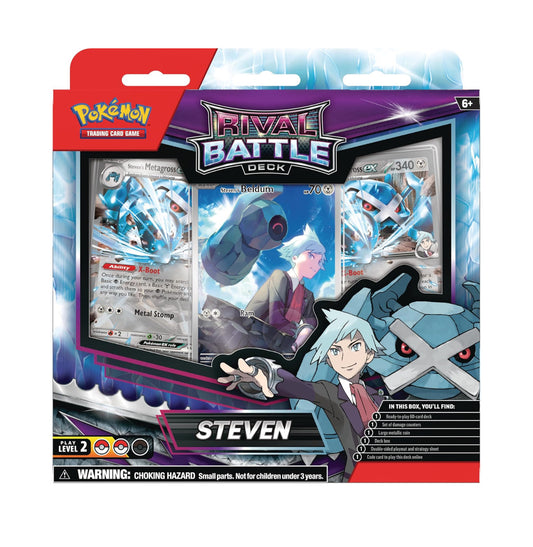 Pokemon TCG Steven Rival Battle deck inglés