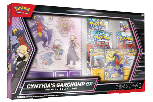 Pokémon TCG Cynthia's Garchomp EX – Premium Collection - Ingles