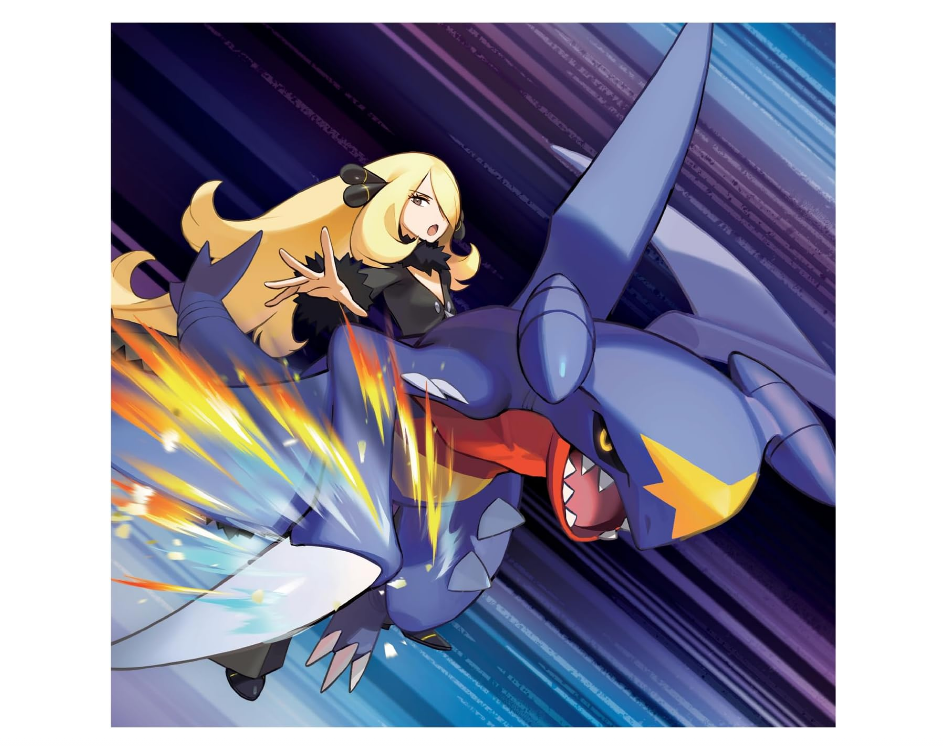 Pokémon TCG Cynthia's Garchomp EX – Premium Collection - Ingles