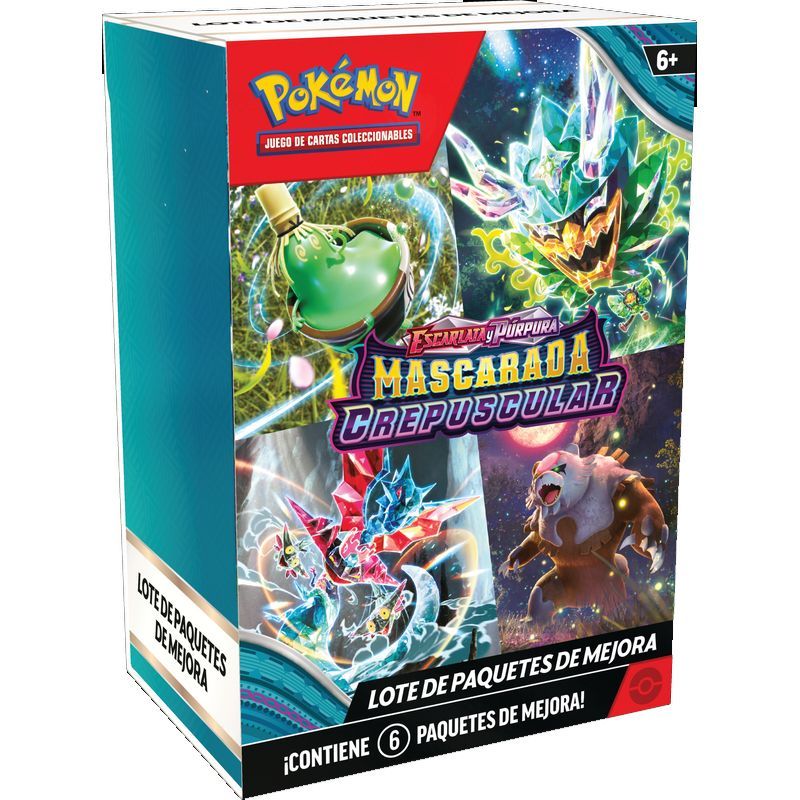 Booster Bundle Pokémon TCG Mascarada Crepuscular (Twilight Masquerade) - 6 Sobres en Español