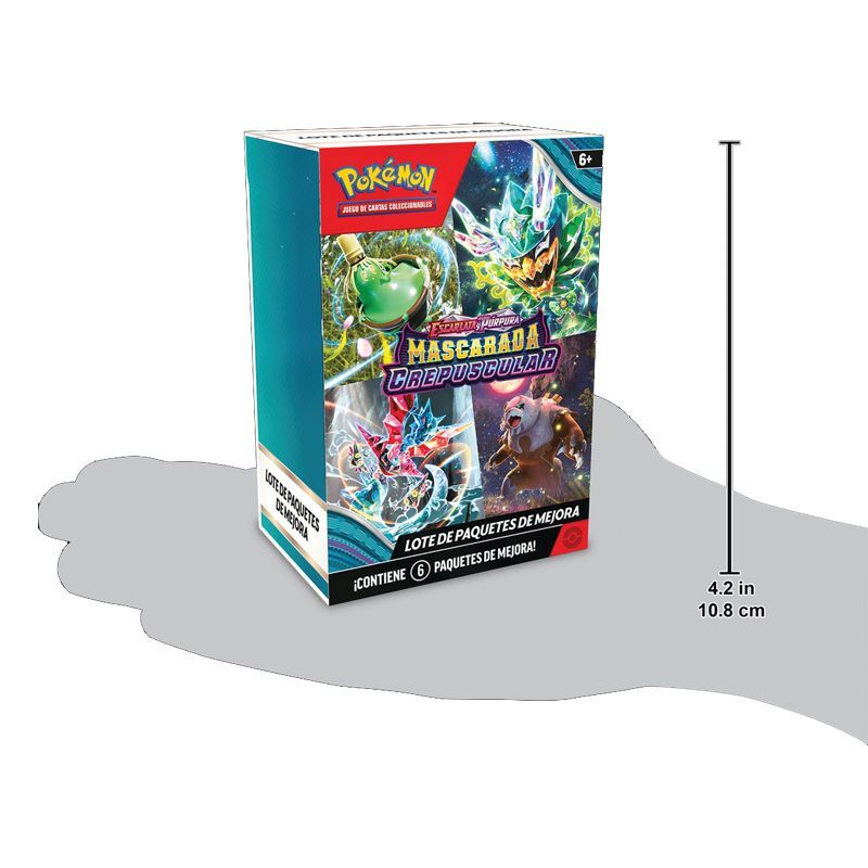 Booster Bundle Pokémon TCG Mascarada Crepuscular (Twilight Masquerade) - 6 Sobres en Español