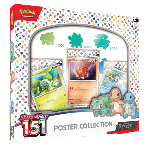 Producto 3: Scarlet & Violet 151 Poster Collection – Inglés (Pokémon TCG)