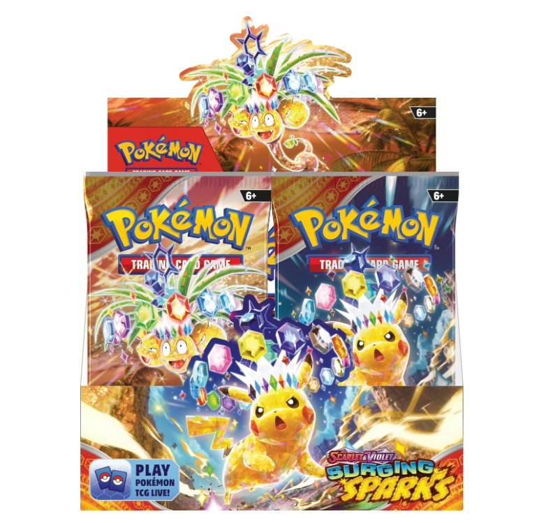 Booster Box Pokémon Chispas Fulgurantes (Surging Sparks) - Caja Sellada 36 Sobres