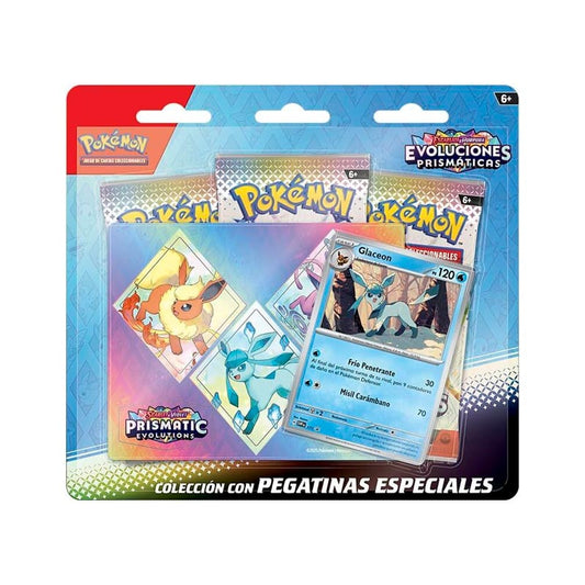 Pokémon TCG Evoluciones Prismáticas – Tech Sticker Glaceon | Prismatic Evolutions en Español