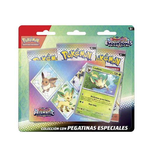 Pokémon TCG Evoluciones Prismáticas – Tech Sticker Leafeon | Prismatic Evolutions en Español