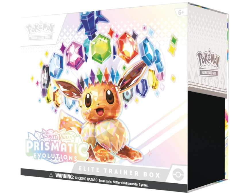 Elite Trainer Box Prismatic Evolutions – ETB -Inglés (Pokémon TCG)