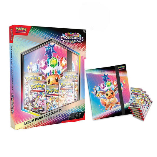 Pokemon TCG Prismatic Evolutions Binder Collection Español