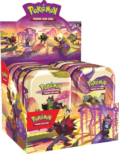 Pokemon TCG Shrouded Fable display 10 mini tin latas