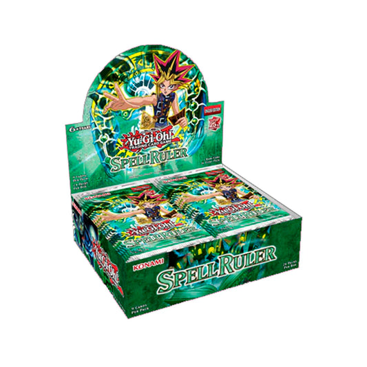 Yu-Gi-Oh! TCG Spell Ruler – Booster Box (24 Sobres en Inglés) | Caja de Expansión Original 25 aniversario