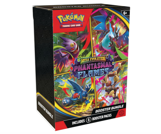 Phantasmal Flames Booster Bundle Pokémon TCG (Inglés)