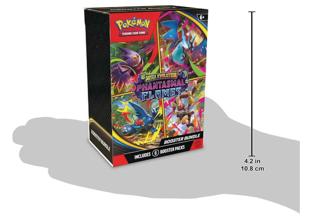Phantasmal Flames Booster Bundle Pokémon TCG (Inglés)