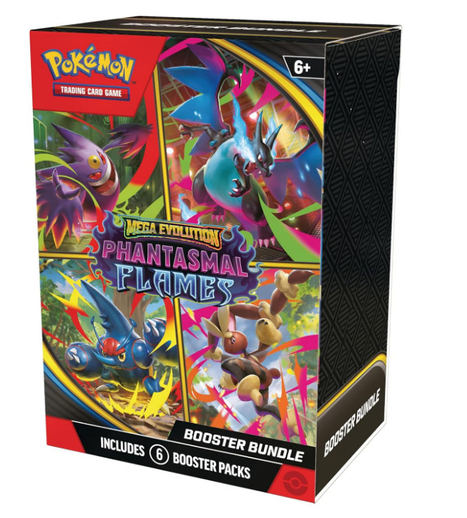 Phantasmal Flames Booster Bundle Pokémon TCG (Inglés)